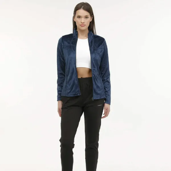 Толстовка для женщин Lumberjack 2W W-SD900 MAY FULL ZIP POLAR 2PR Темно-синий photo 3