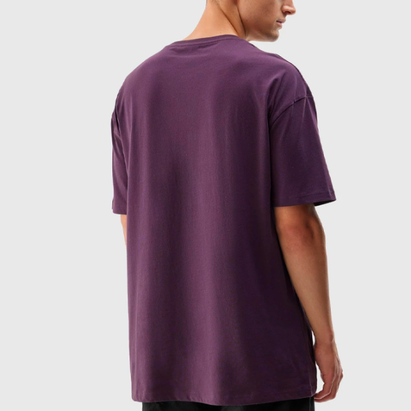 Tricou pentru bărbați 4F 4FAW23TTSHM0888-60S 100% bumbac/ Burgundy photo 5