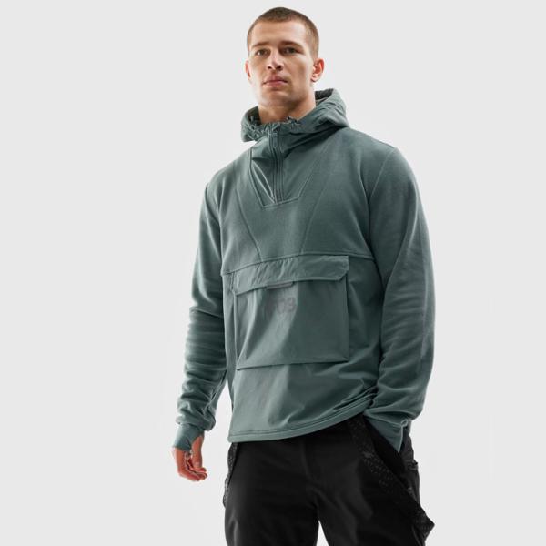 Толстовка для мужчин 4F 4FRAW23TFLEM234 Прямой/ Бирюзовый photo 2