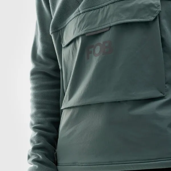 Толстовка для мужчин 4F 4FRAW23TFLEM234 Прямой/ Бирюзовый photo 6