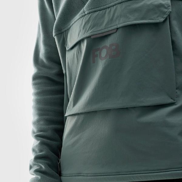 Толстовка для мужчин 4F 4FRAW23TFLEM234 Прямой/ Бирюзовый photo 6