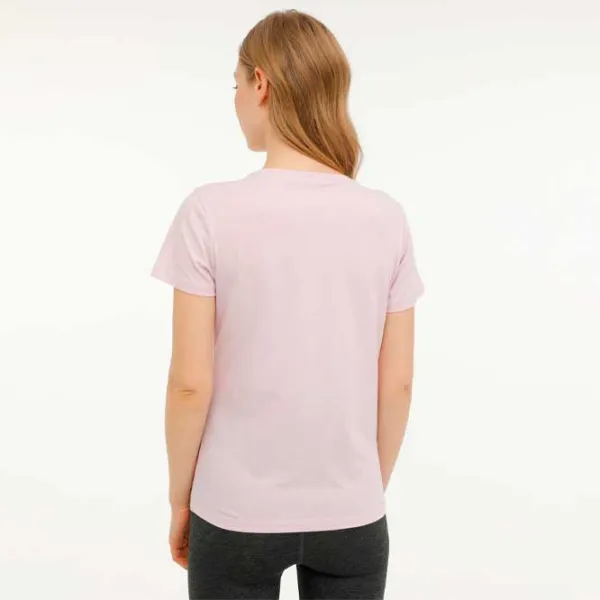 Футболка для женщин Lumberjack W-CT122 BASIC C NECK T-SH Трикотаж/ Розовый photo 2