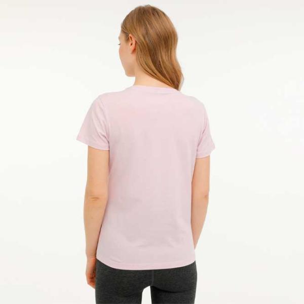 Футболка для женщин Lumberjack W-CT122 BASIC C NECK T-SH Трикотаж/ Розовый photo 2