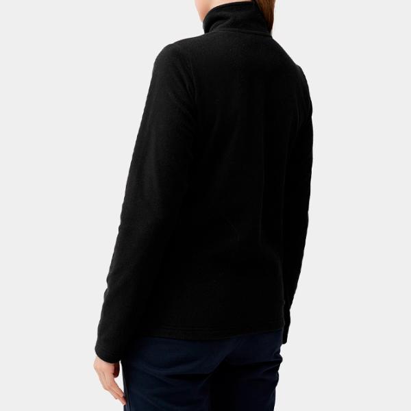 Толстовка для женщин 4F REGULAR FLEECE WITH STAND-UP COLLAR Весна - лето/ Черный photo 9
