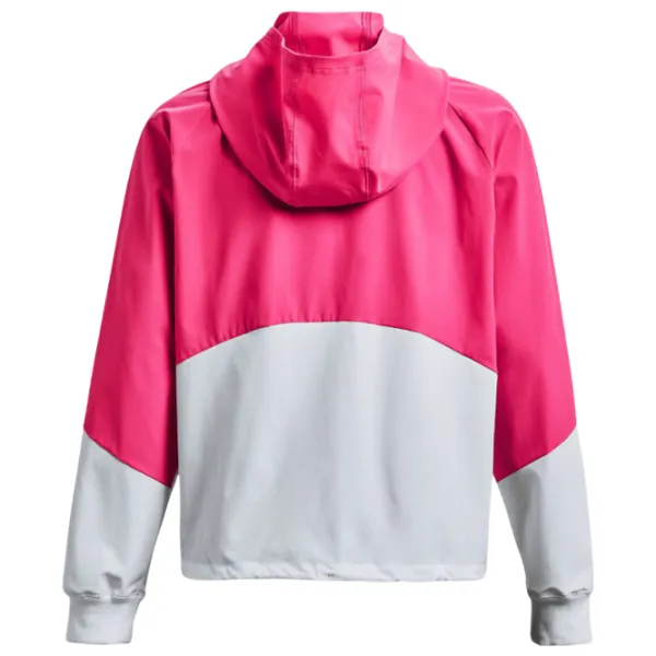 Ветровка для женщин Under Armour Woven Full Zip Весна/ Розовый photo 2 Ветровка для женщин Under Armour Woven Full Zip Весна/ Розовый photo 2