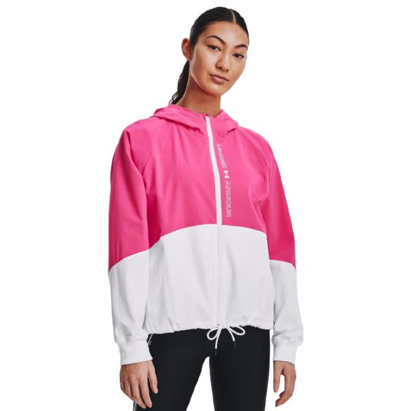 Ветровка для женщин Under Armour Woven Full Zip Весна/ Розовый photo 3 Ветровка для женщин Under Armour Woven Full Zip Весна/ Розовый photo 3