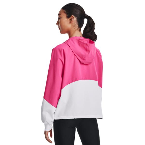 Ветровка для женщин Under Armour Woven Full Zip Весна/ Розовый photo 4 Ветровка для женщин Under Armour Woven Full Zip Весна/ Розовый photo 4