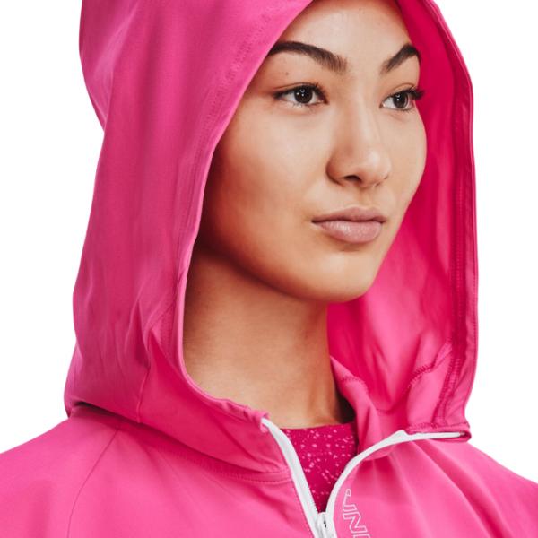 Ветровка для женщин Under Armour Woven Full Zip Весна/ Розовый photo 6 Ветровка для женщин Under Armour Woven Full Zip Весна/ Розовый photo 6