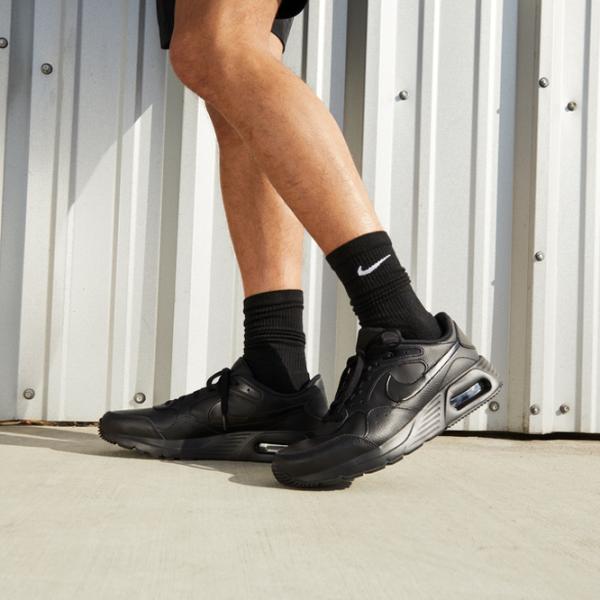 Adidași pentru bărbați Nike Air Max SC Leather 38.5/ Black photo 10