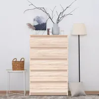 Comodă Fabrik Home Havana 5 125.5 x 80 x 38.5/ LPAL/ Stejar sonoma photo 3