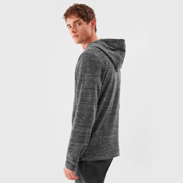 Толстовка для мужчин 4F 4FAW23TFLEM121 Прямой/ Grey photo 3