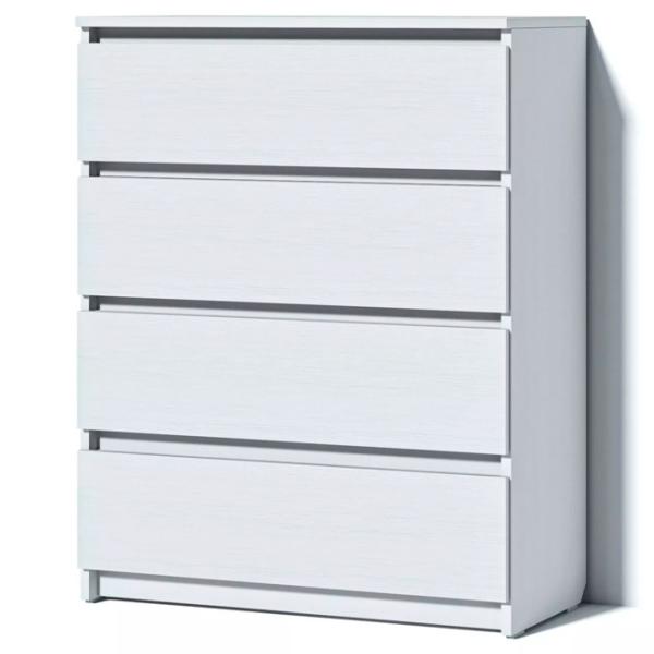Комод Fabrik Home Havana 102.5см x 80см x 38.5см/ ЛДСП/ Белый ясень photo 2