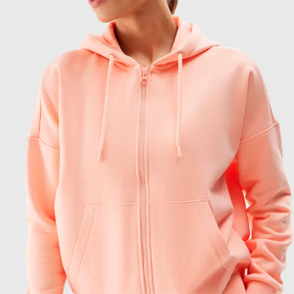Толстовка для женщин 4F ZIP-UP HOODIE Осень - Зима/ Розовый photo 5