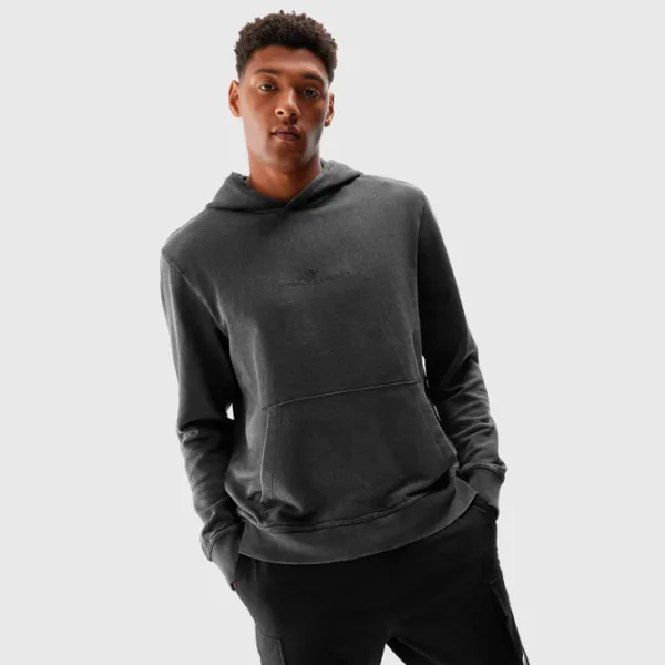 Hanorac pentru bărbați 4F 4FAW23TSWSM685 Drept/ Black photo 6