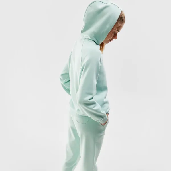 Толстовка для женщин 4F PULLOVER HOODIE Осень - Зима/ Бирюзовый photo 6