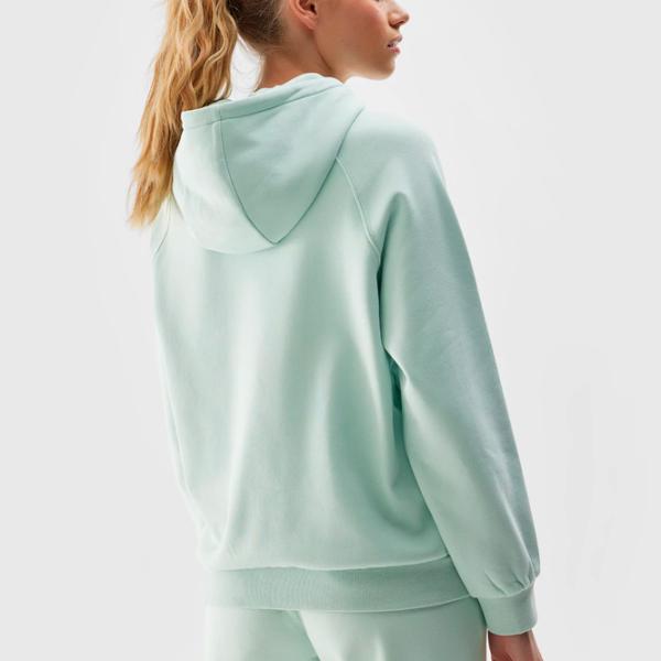 Hanorac pentru femei 4F PULLOVER HOODIE Toamnă - iarnă/ Turquoise photo 4