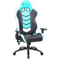 Scaun Gaming Newskill Kaidan Blue Black photo 2