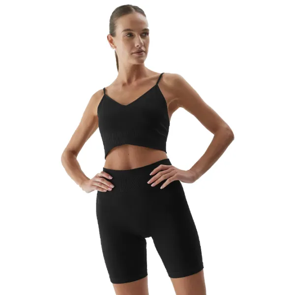 Bustieră pentru femei 4F 4FRAW23USBAF111 Black photo 3 Bustieră pentru femei 4F 4FRAW23USBAF111 Black photo 3