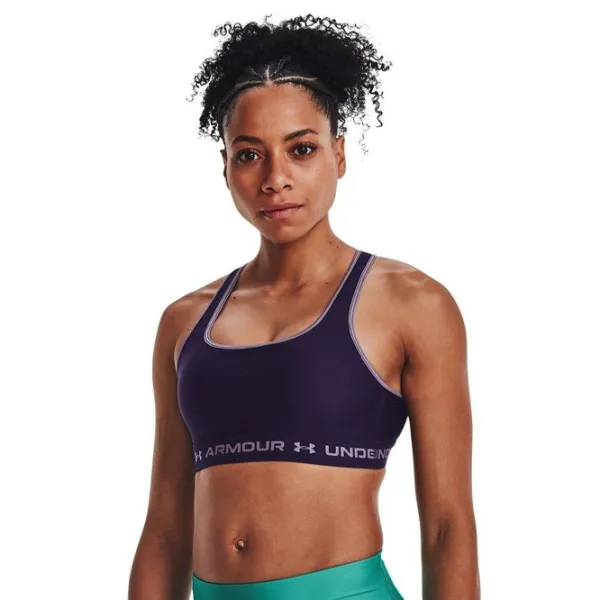 Bustieră pentru femei Under Armour Crossback Purple photo 3 Bustieră pentru femei Under Armour Crossback Purple photo 3