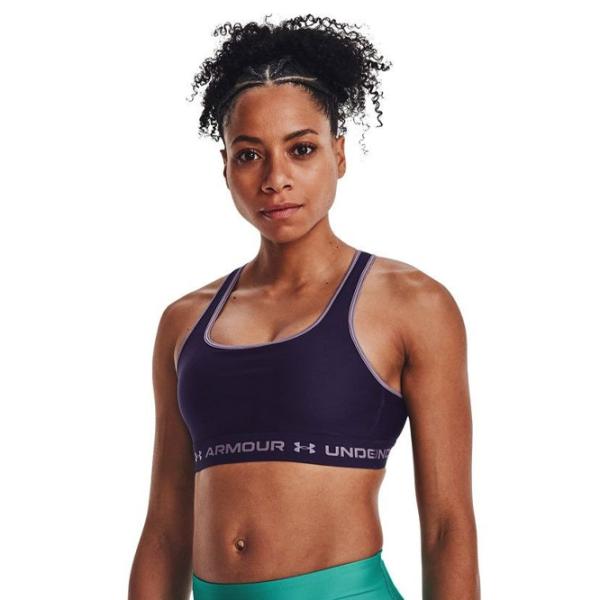 Bustieră pentru femei Under Armour Crossback Purple photo 3 Bustieră pentru femei Under Armour Crossback Purple photo 3