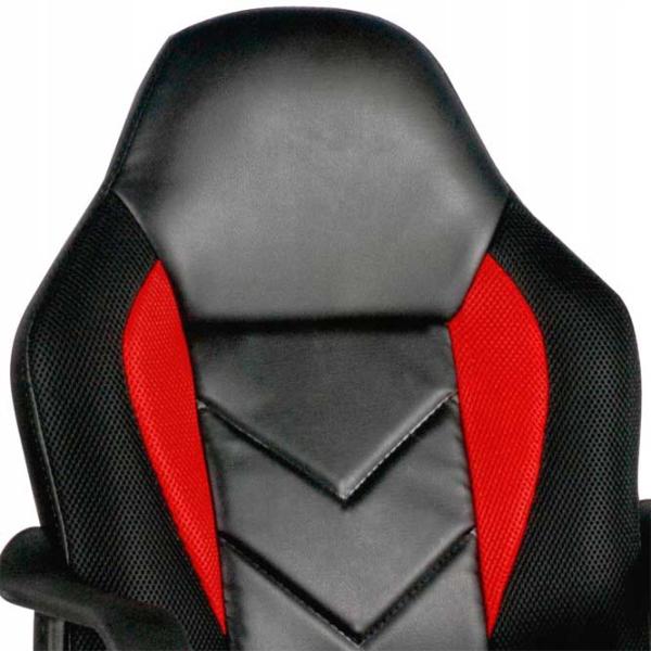Scaun Gaming Akord F4G FG-C18 Red Black photo 5
