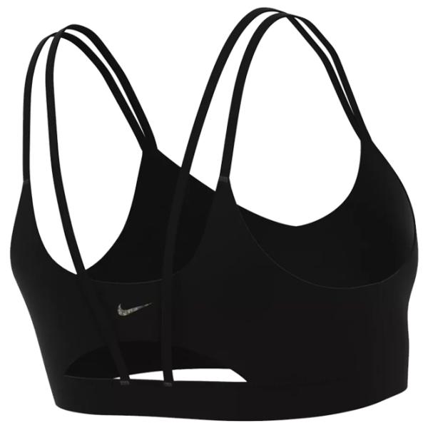Топ для женщин Nike W Nk Df Alate Trace Bra Черный photo 2