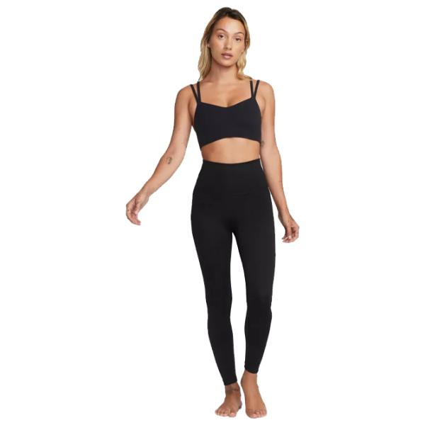 Топ для женщин Nike W Nk Df Alate Trace Bra Черный photo 5