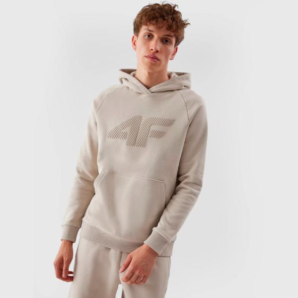 Hanorac pentru bărbați 4F 4FRAW23TSWSM1140 Drept/ Grey photo 3