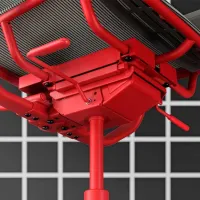 Scaun Gaming Ikea Styrspel Red Gray photo 3