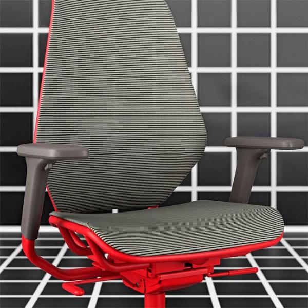 Игровое кресло Ikea Styrspel Красный Серый photo 4 Игровое кресло Ikea Styrspel Красный Серый photo 4