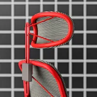 Scaun Gaming Ikea Styrspel Red Gray photo 6