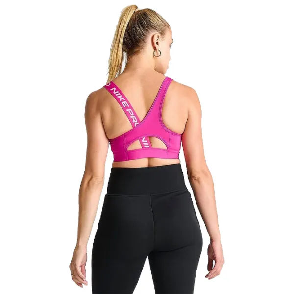 Топ для женщин Nike W Np Df Swsh Asymmetric Bra Розовый photo 2