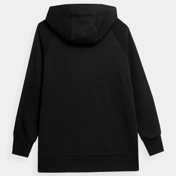 Толстовка для женщин 4F PULLOVER HOODIE Осень - Зима/ Черный photo 2