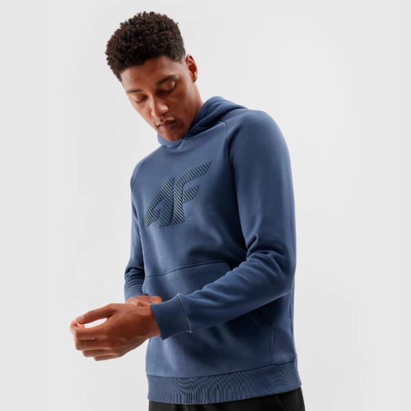 Hanorac pentru bărbați 4F 4FRAW23TSWSM1140 Drept/ Navy Blue photo 3