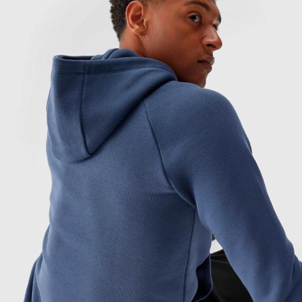 Толстовка для мужчин 4F 4FRAW23TSWSM1140 Прямой/ Navy Blue photo 5