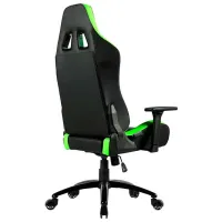 Scaun Gaming Newskill Takamikura Green Black photo 5