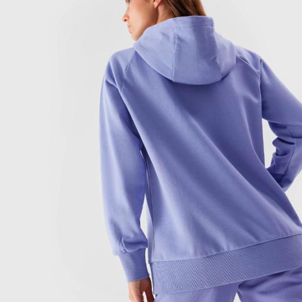 Толстовка для женщин 4F PULLOVER HOODIE Осень - Зима/ Темно-синий photo 7