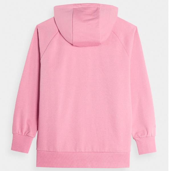 Hanorac pentru femei 4F PULLOVER HOODIE Toamnă - iarnă/ Pink photo 2