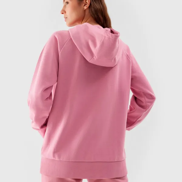 Толстовка для женщин 4F PULLOVER HOODIE Осень - Зима/ Розовый photo 6