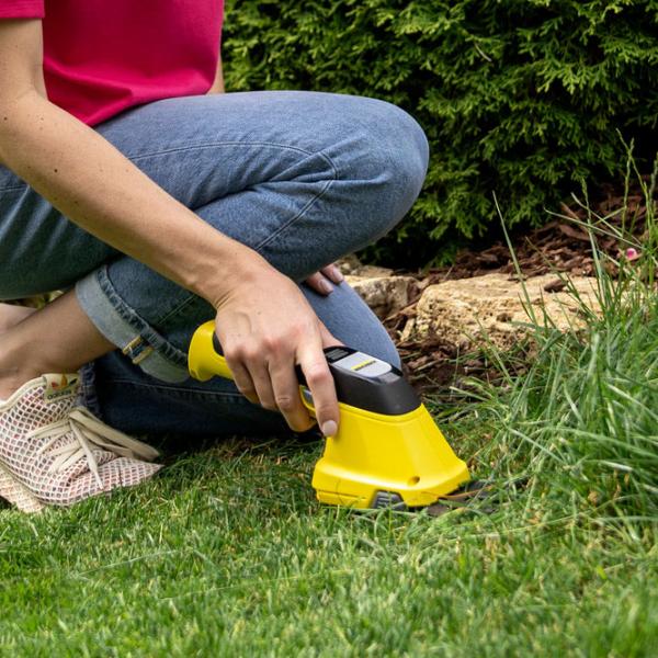 Mașină de tuns gard viu KARCHER GSH 4-4 Plus Battery 1.445-320.0 cu acumulator/ Yellow photo 3