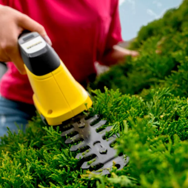 Mașină de tuns gard viu KARCHER GSH 4-4 Plus Battery 1.445-320.0 cu acumulator/ Yellow photo 6