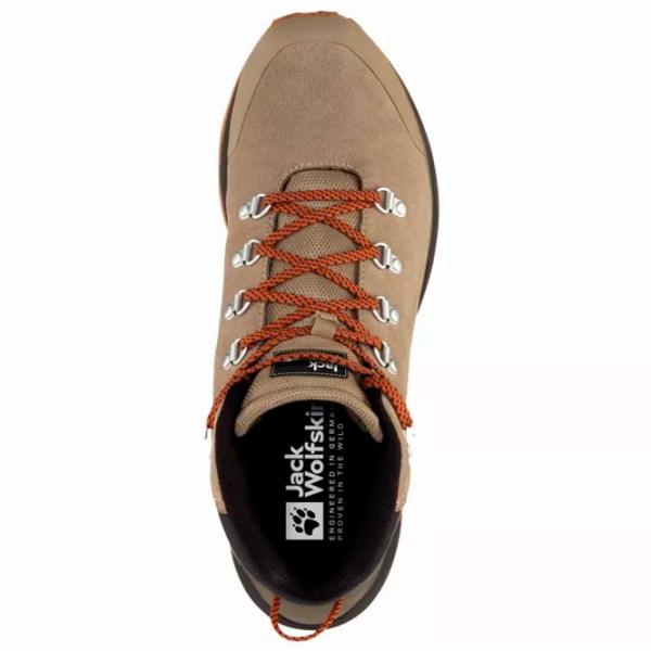 Ботинки для мужчин Jack Wolfskin Urban Mid M 46/ Clay photo 6