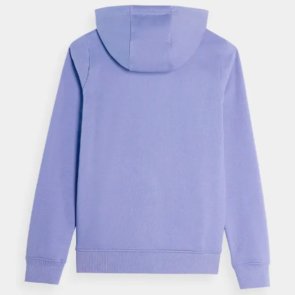 Hanorac pentru femei 4F ZIP-UP HOODIE Toamnă - iarnă/ Navy photo 2