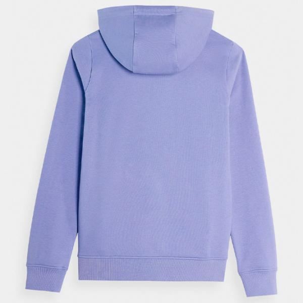 Hanorac pentru femei 4F ZIP-UP HOODIE Toamnă - iarnă/ Navy photo 2