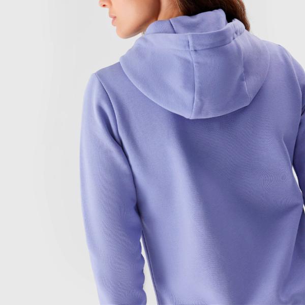 Толстовка для женщин 4F ZIP-UP HOODIE Осень - Зима/ Темно-синий photo 6