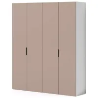Шкаф Классический Fabrik Home Hardy 180 x 55см x 220 / ЛДСП / Белый photo 2