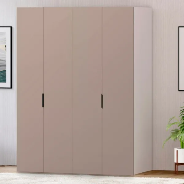 Dulap Clasic Fabrik Home Hardy 180 x 55 x 220 / PAL / Alb photo 4 Dulap Clasic Fabrik Home Hardy 180 x 55 x 220 / PAL / Alb photo 4