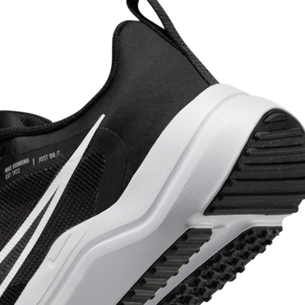 Adidași pentru bărbați Nike Downshifter 12 44.5/ Black White photo 8