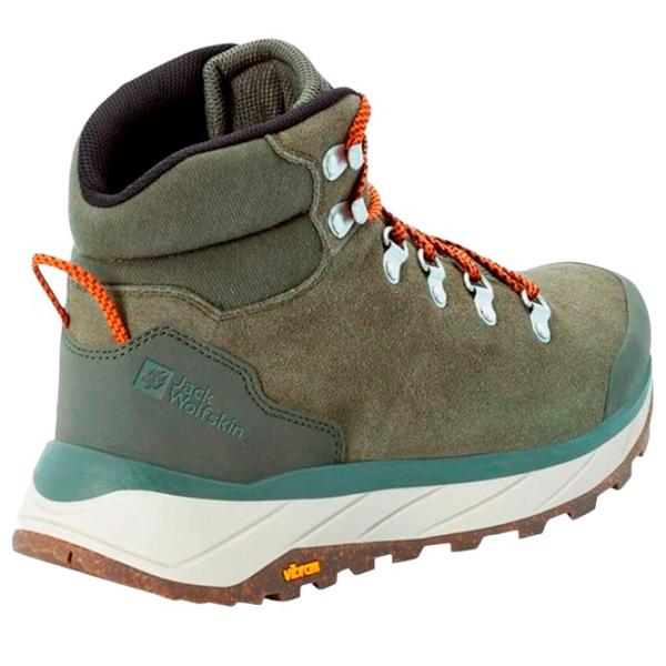 Botine pentru bărbați Jack Wolfskin Urban Mid M 40.5/ Khaki photo 4