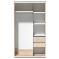 Dulap Glisant Fabrik Home 10926101 120 x 60 x 216 / PAL / Stejar Sonoma photo 3